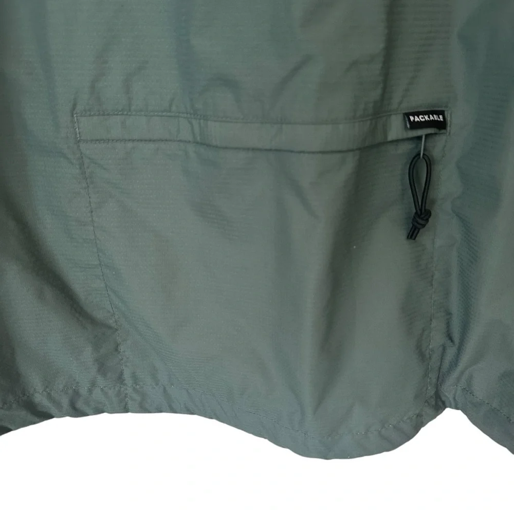 Columbia Sportswear Company Packable Green Jacket With Removable Sleeves Lg Tall - Picture 3 of 10